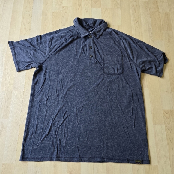 L.L.Bean Men's Everyday SunSmart Polo Size XL Tall - Picture 2 of 9